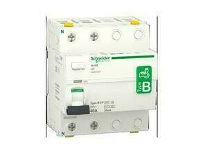 SCHN A9Z51240 Proudový chránič iID 2P 40A 30mA typ B-EV 230V RP 0,4kč/ks
