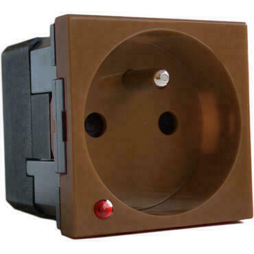 LEG S77140BR MOSN ZÁS. 2P+T S PO OPT. HNĚDÁ