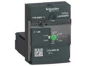 SCHN LUCDX6FU TeSys řada U, rozšířená řídicí jednotka, 0,15…0,6A, třída 20 pro 3-fáz.motory, pro zák