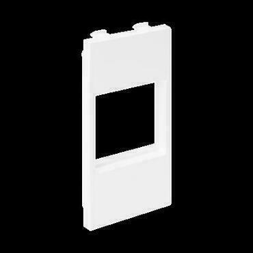 Adaptér CIMA SIMON S74/9, (108 x 52 mm), na 1 modul K45 (45 x 45 mm), bílá