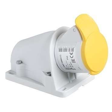 SCHN PKF16W413 PK PratiKa šroub. nást. zásuvka 16A IP44 110V 2P+PE 50-60Hz