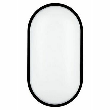 LED svítidlo stropní GREENLUX DARA OVAL B 20W NW, černá