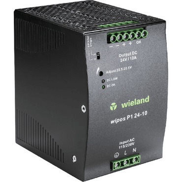 SCHM 81.000.6140.0 Spínaný napájecí zdroj WIPOS P1 24V-10A