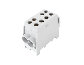 Svorkovnice rozbočovací ELEMAN 1003121 HLAK 35 1/2 M2, 125A, 1pól., AL/CU, IP20, šedá