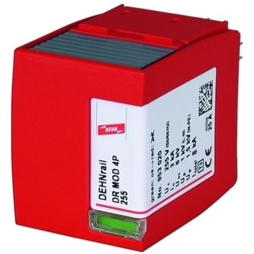 DEHN 953020  Svodič přepětí - ochranný modul pro rail M 4-pólový, 255V DEHN DEHN
