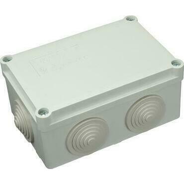 SEZ S-BOX 206 SK Krabice 120x80x50 mm, 6 kruhových průchodek, IP 55