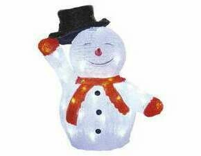 EMOS DCFC18 40LED SNOWMAN IP44 CW