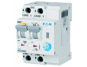 EATON 187203 AFDD-16/2/B/003 Proudový chránič s naproud. a oblouk. ochranou, In=16A,  char.B, 10kA,