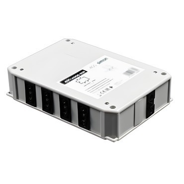 Krabice rozvodná jednookruhová SIMON 480 49118000-039, 1vstup GST18i+8 výstup GST18i