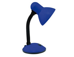 Stolní lampa TOLA E27 BLUE