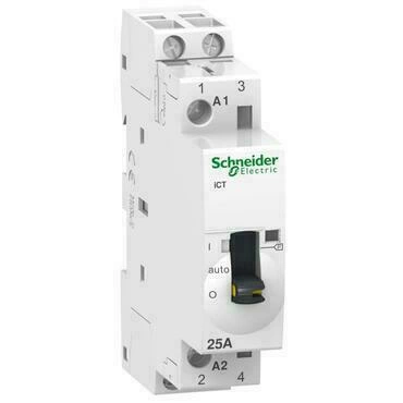 SCHN A9C21732 Stykač iCT 25A 2ZAP 230/240V AC 50Hz M.O. RP 0,13kč/ks