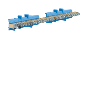 HAG KM25N Přídavná svorka N se soklem (1x25 + 11x16 + 13x10mm