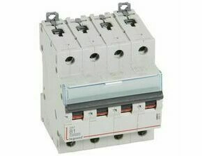 Jistič čtyřpolový LEGRAND 409058 DX3 4P B1 10000A/16KA