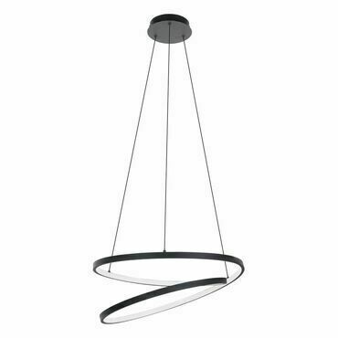 Svítidlo závěsné EGLO LED-HL SCHWARZ WEISS RUOTALE