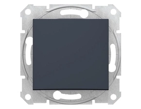 SCHN SDN0100170 Sedna - Spínač jednopólový, řazení 1, Graphite