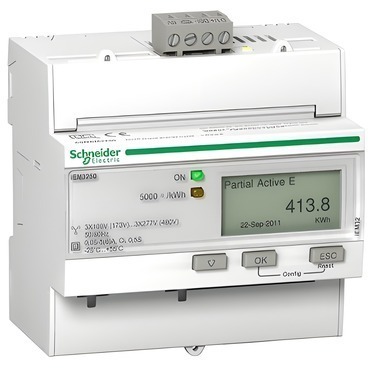 SCHN A9MEM3250 Elektroměr iEM3250, nepřímé měření, komunikace Modbus