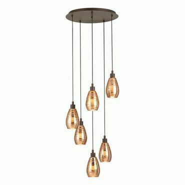 EGLO HL/6 E27 BRAUN/KUPFER 'SIRACUSA'