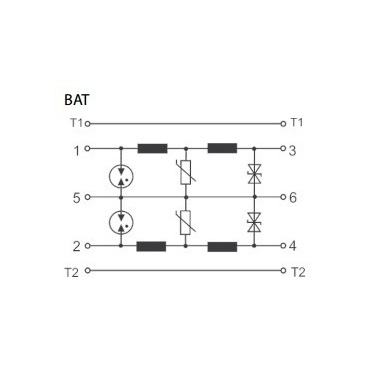 SEZ DM-BAT-R/24 Přepěťová ochrana pro měření a regulaci