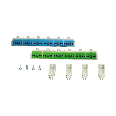 HEN FP FC 54 Svorkovnice PE+N, každá 6x 25mm2+ 24x 4mm2, svorkovnice N dělitelná do dvou sekcí, prov