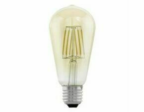 LM-E27-LED ST64 4W AMBER 2200K 1STK