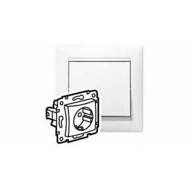 LEG 774420 VA BÍLÁ ZÁSUVKA 2P+T SCHUKO