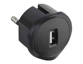 Adaptér USB do zásuvky LEG 050681 černá