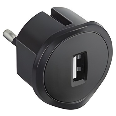 Adaptér USB do zásuvky LEG 050681 černá