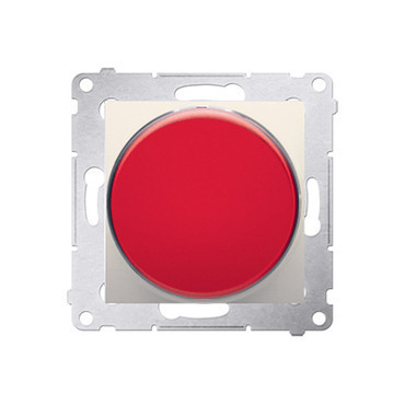 SIMON 54 DSS2.01/41 Signalizační a orientační osvětlení s LED, světlo červené., (strojek s krytem) 2