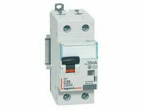 Chránič kombinovaný LEGRAND 410981 DX3 KOMB. 1+N C25 30MA AC 10KA