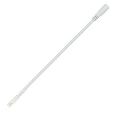 Konektor Připojovací MC LED Mini, kabel s power konektorem AWG20 délka 0,2m, bílá barva, max.3A
