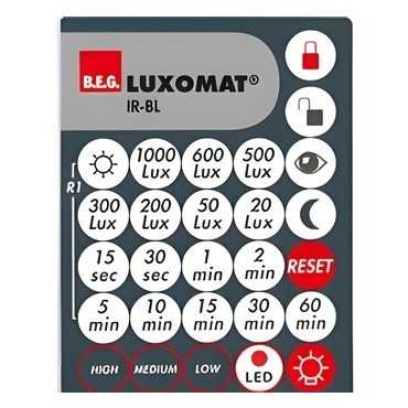 Ovladač dálkový BEG LUXOMAT IR-BL