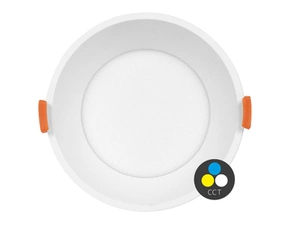 LED svítidlo vestavné ECOPLANET TINA 36W, 4680lm, CCT 3000/4000/6500K, IP20, bílá