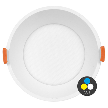 LED svítidlo vestavné ECOPLANET TINA 36W, 4680lm, CCT 3000/4000/6500K, IP20, bílá