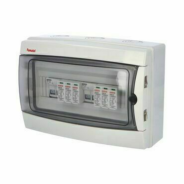 FAM fr012L fr39121-DC-0-2-2 fotovoltaická rozvodnice pro dva stringy IP65, Un=1000V