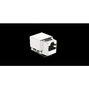 Konektor datový SIMON CJ545FM, RJ45 kat. 5e, stíněný, značka Simon Connectivity, nerezová ocel
