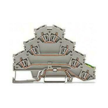 WAGO 281-530 Čtyřpatrová řadová svorka