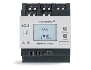 Smart ovladač osvětlení HOMEMATIC IP HmIPW-DRD3, 3 kanály