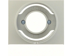 HAG 11677004 Centrální díl pro světelnou signálku E14, Berker K.5, ušlecht. ocel, lak.