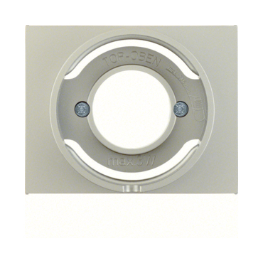 HAG 11677004 Centrální díl pro světelnou signálku E14, Berker K.5, ušlecht. ocel, lak.