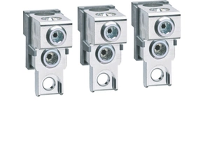 HAG HYT007H Blokové svorky P250, vystupující, Cu/Al 2x 35 - 120 mm2, 3-pól.