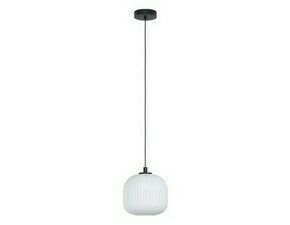 Svítidlo závěsné EGLO HL 1 E27 SCHWARZ WEISS MANTUNALLE