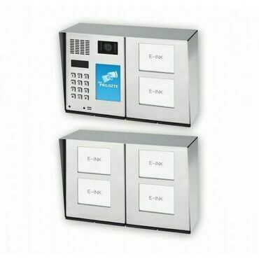 Tablo zvonkové CZECHPHONE 4004005942, E-INK MELODY, 66 jmenovek, MIFARE