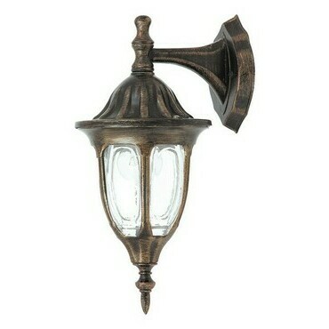 Venkovní nástěnné svítidlo Milano antická zlatá E27 1×60W RABALUX 8371