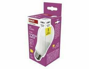 EMOS ZQ5D76 LED CLS A60 14W(120W) 1901lm E27 NW