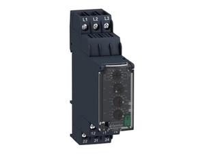 SCHN RM22TR31 Kontrolní relé, 3fázové sítě, sled/výpadek f., podpětí, přepětí, 160…288 V AC RP 0,11k