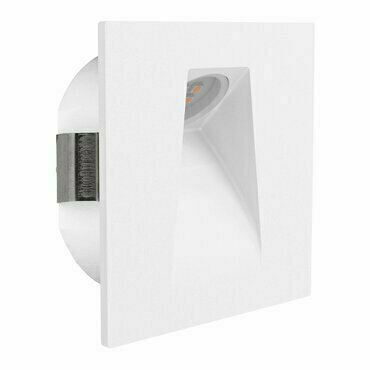 Zápustné svítidlo MECINOS bílá 80×80 mm 1x2 EGLO
