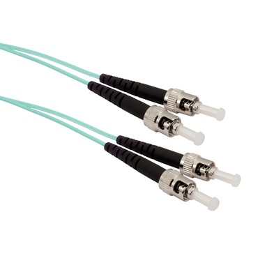 Kabel patch SOLARIX SXPC-ST/ST-UPC-OM3-2M-D, ST/UPC-ST/UPC, Multimode, 50/125, OM3, Duplex, 2m
