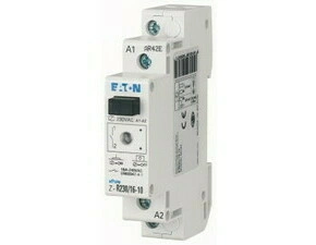 EATON ICS-R16A230B100 Z-R230/16-10 Instalační relé 230V AC, 1 zap. kont., 16A, LED a tlačítko