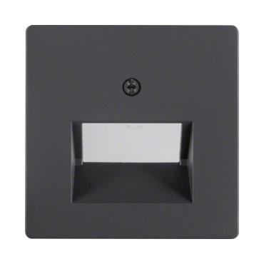 HAG 14096086 Centrální díl pro zásuvku datovou 2x RJ45, šikmá, Berker Q.x, antracit, sametová