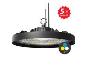 Svítidlo průmyslové ECOPLANET INDUSTRY+ 100W, 19000lm, CCT 3000/4000/5000K, IP65, černá